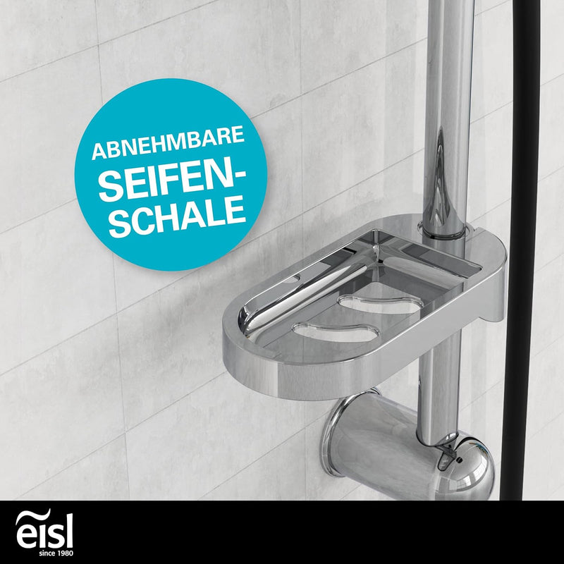 EISL Duschset DUSCHTRAUM Duschsäule mit Regendusche 200 x 200 mm und Handbrause, Regendusche mit Wan