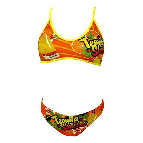 TurboTronic By Z-LINE Damen Tequilla Sunrise Bikini-Unterteile XXL Orange, XXL Orange