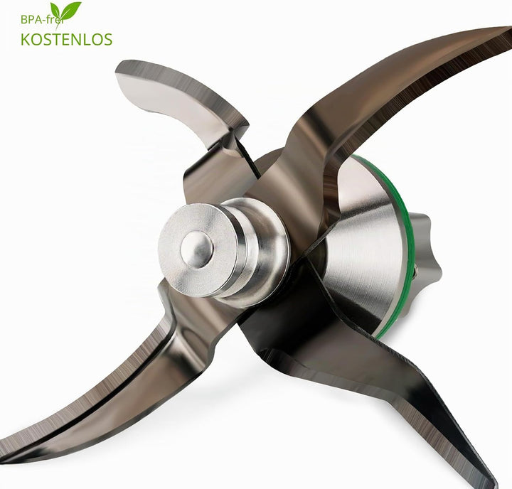 Titanstreichklinge Messer für Vorwerk Thermomix TM5 Küchenmaschine Zubehör Titan TM5, Titan TM5