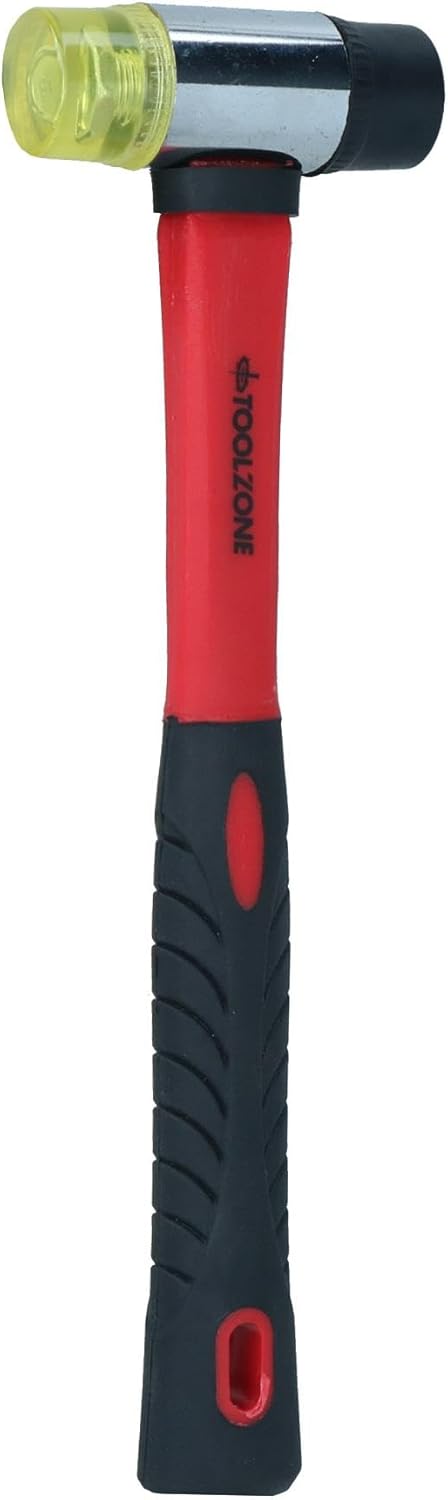 30 mm Gummi & Nylon Mallet Fiber Griff Juweliere Hammer Fenster Verglasung