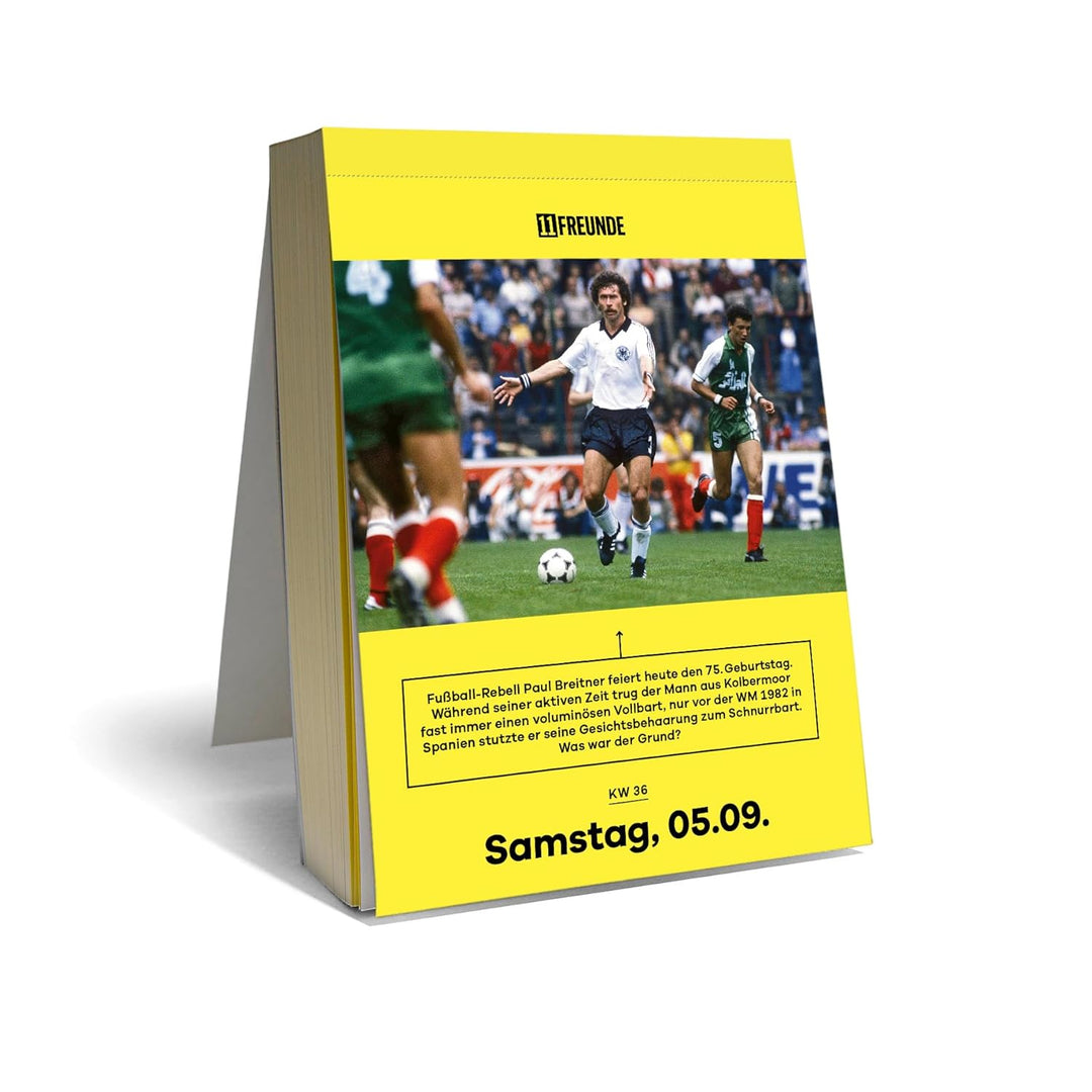 11 Freunde - Der grosse 11FREUNDE Quiz-Kalender 2026 – Tagesabreisskalender mit 365 Fussball-Fragen