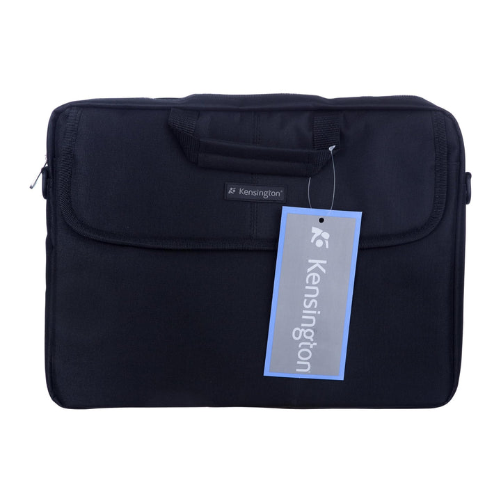 Kensington Laptop Tasche, Klassische Tasche für 15,6 Zoll Laptops mit Tragegriff und Schultergurt fü