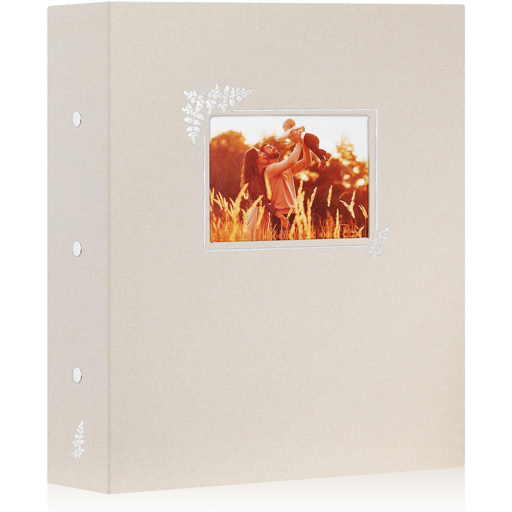 Lanpn Fotoalbum 11,5x15 11x15 1000 Taschen, Extra Grosses Leinen Einstecken Einsteckalbum für Vertik
