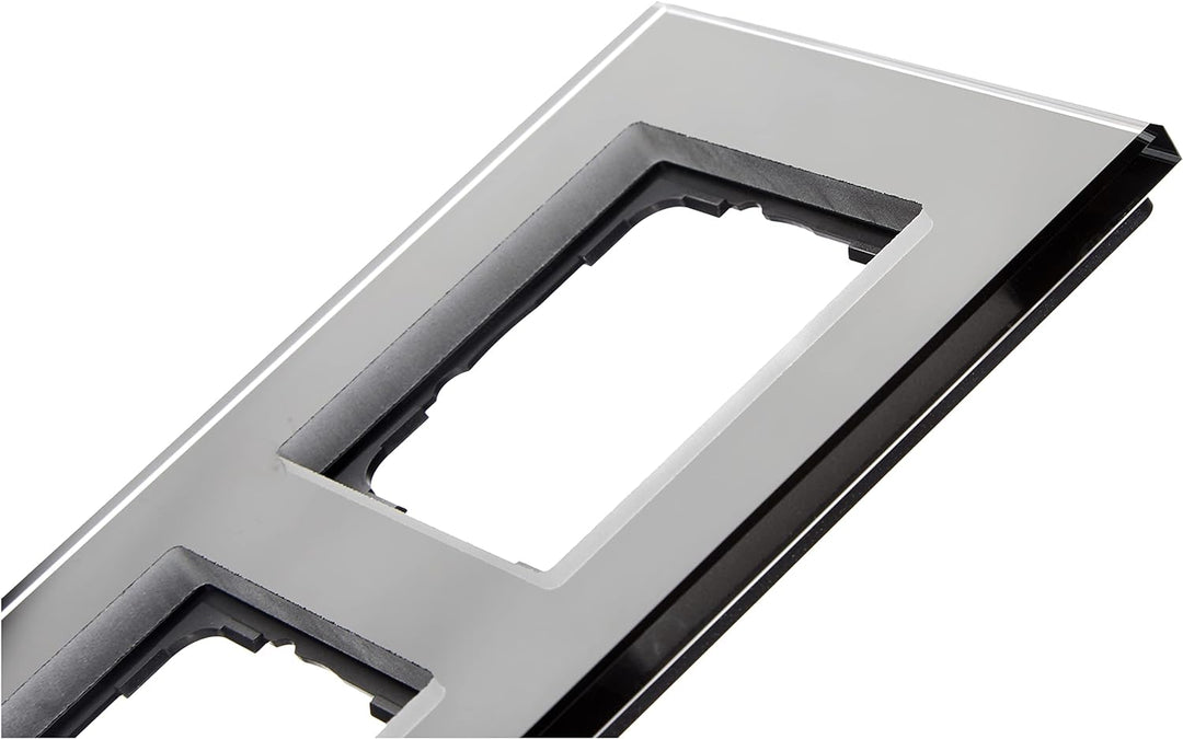 Gira 021305 Rahmen 3-fach Esprit Glas, schwarz 3fach, 3fach