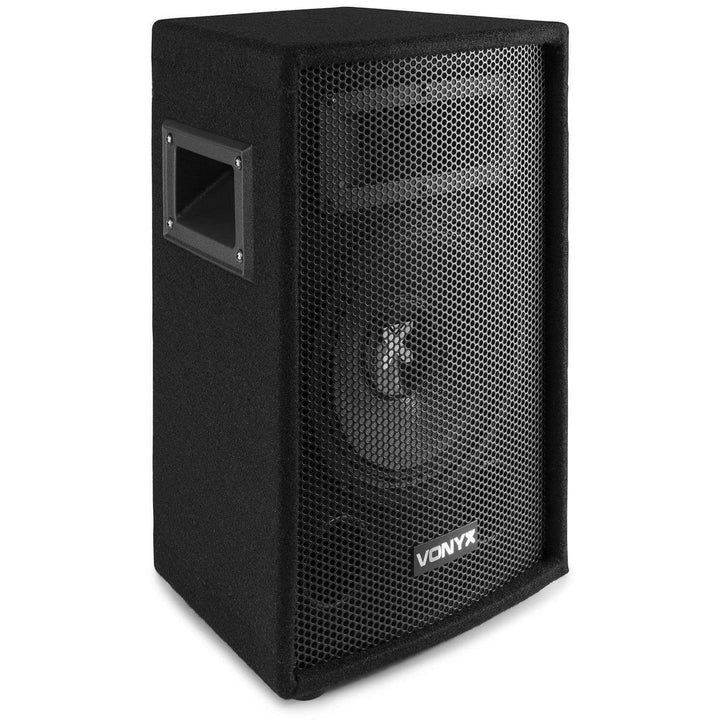 VONYX SL8 - Lautsprecher Passiv, PA Box 400 Watt, 8 Zoll Passiv Lautsprecher mit Tranportgriffe, Lau