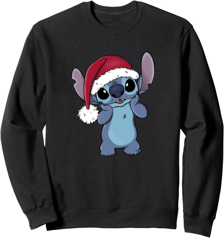 Disney Lilo & Stitch Weihnachten Hat Head In Hands Wonder Sweatshirt
