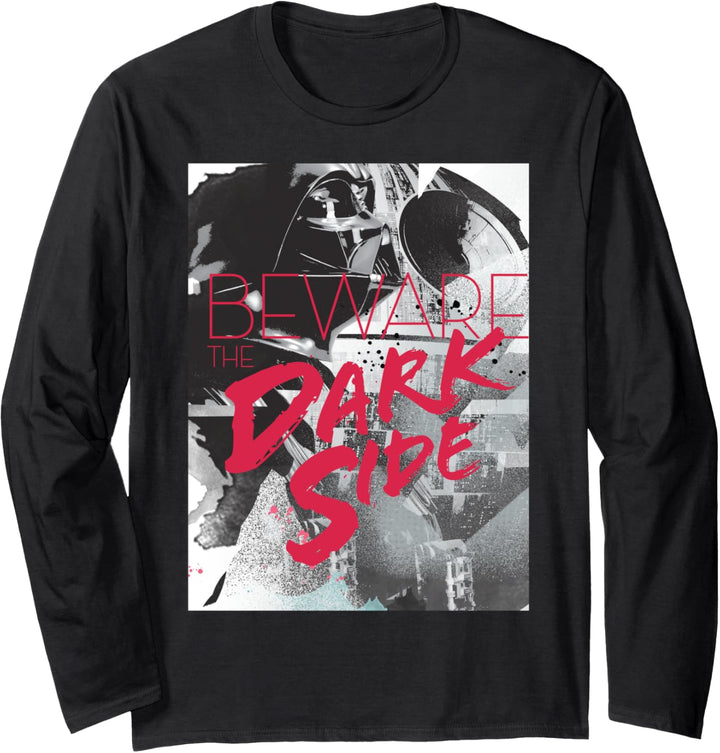 Star Wars Empire Beware The Dark Side Poster Langarmshirt
