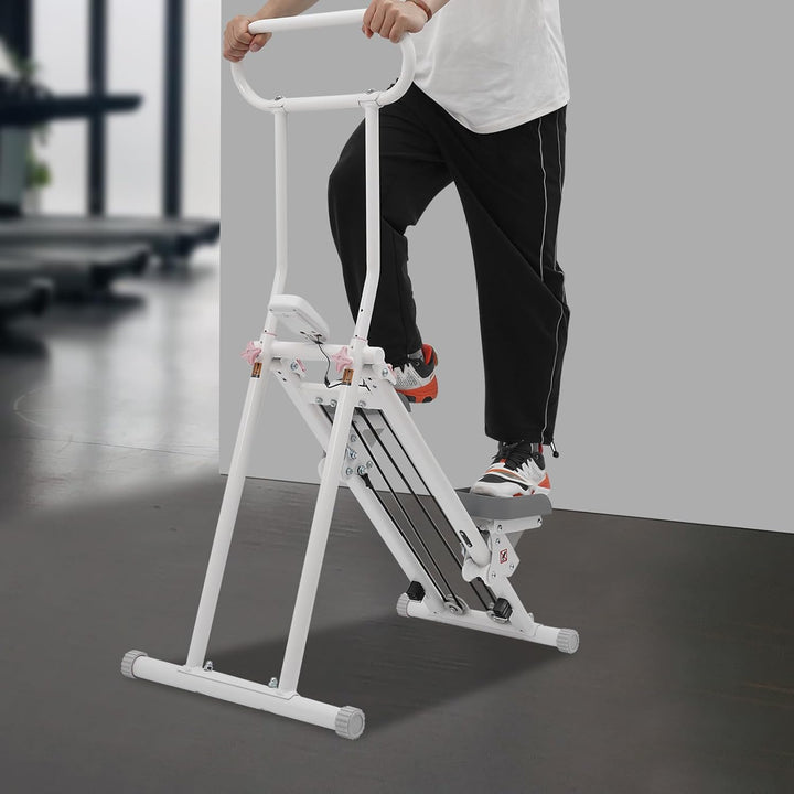 Stair Stepper für Home Gym Übung, Treppensteiger Ganzkörper-Workout, Klappbar, Vertikale Klettermasc