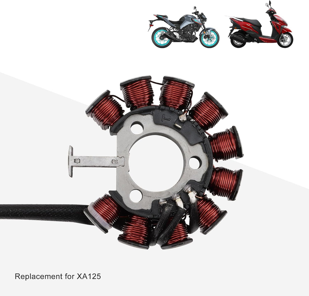 GOOFIT 18 Spule Motorrad Magneto Stator Spule Zündgenerator Motor Zubehör Ersatz für XA125