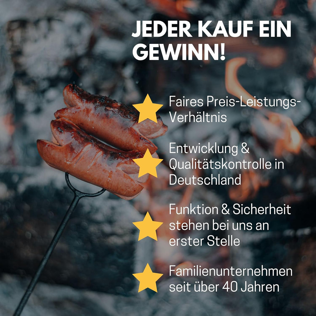 Best Sporting Schwenk-Grillrost mit Aufhängungs-Kette, Durchmesser 60 cm Silber - Silber, 60 cm Silb