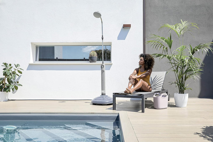 G.F. SRL Solardusche Sunny Niagara Gartendusche für den Aussenbereich, ideal auch im Urlaub und Camp