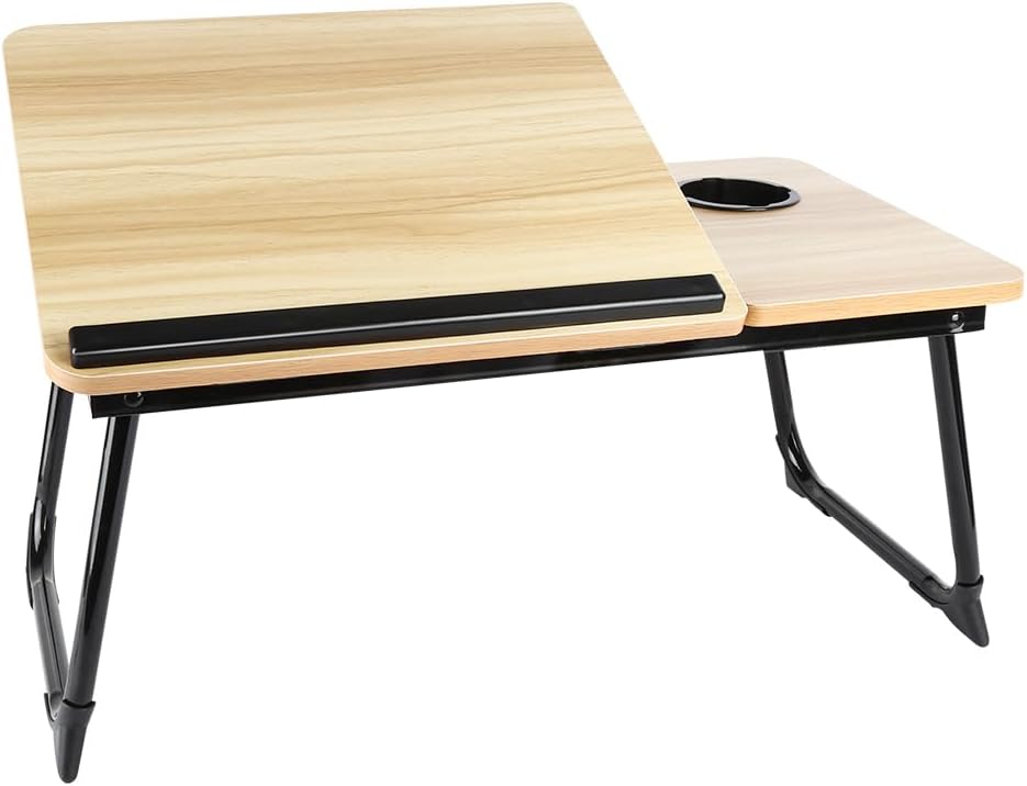 Laptop-Bett, höhenverstellbar und Winkel, Lese- und Laptop-Ständer, klappbar, Tisch für Bett/Sofa/Bo