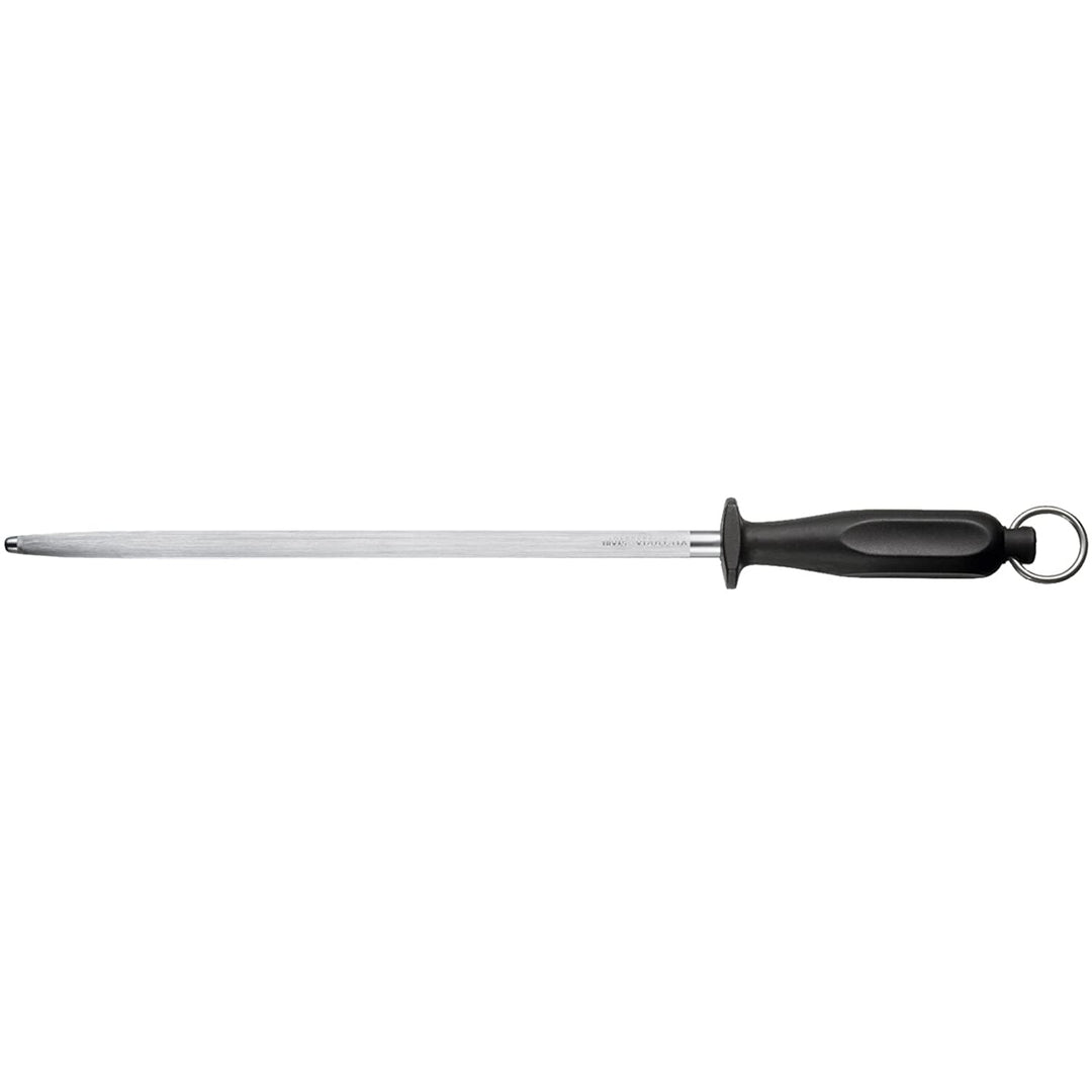 Victorinox, 7.8523, Sharpening + Safety, Metzgerstahl, robuster Kunststoff-Griff, Schwarz,