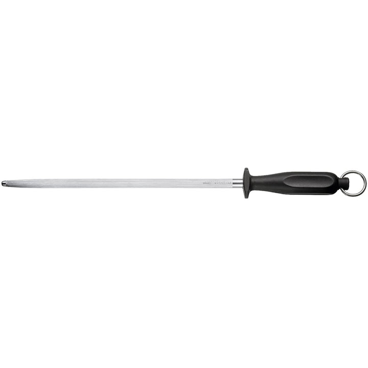 Victorinox, 7.8523, Sharpening + Safety, Metzgerstahl, robuster Kunststoff-Griff, Schwarz,
