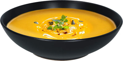 MamboCat Kattegat 6er Set Suppenteller tief I 500 ml I 6 Personen I Schwarz matt I Soup Bowl, Salat-