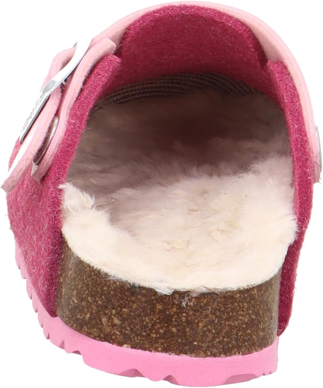 Superfit Mädchen Fussbettpantoffel Hausschuh 34 EU Pink 5510, 34 EU Pink 5510