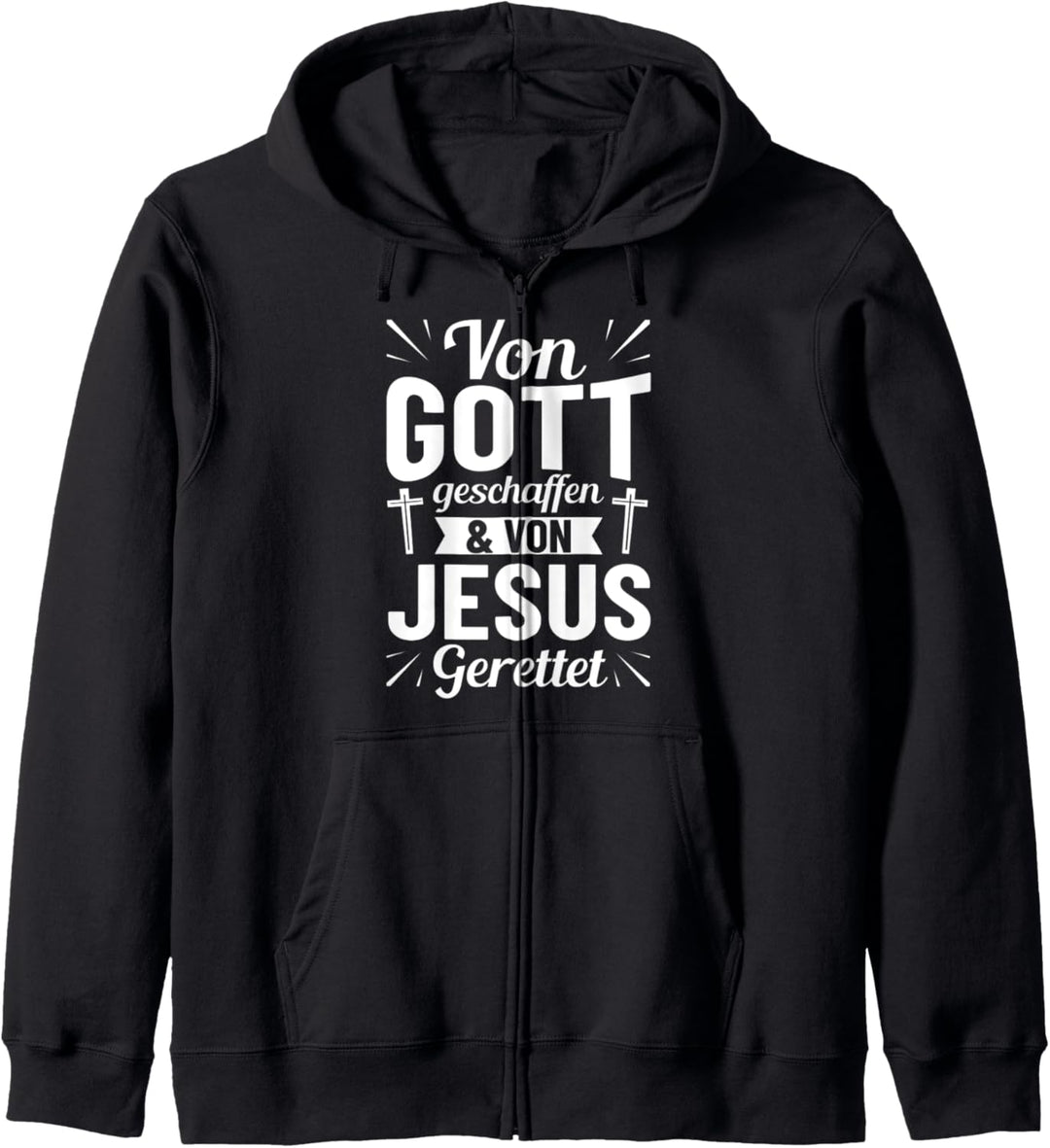 Jesus Gott Christlich Von Gott Geschaffen Christentum Kapuzenjacke