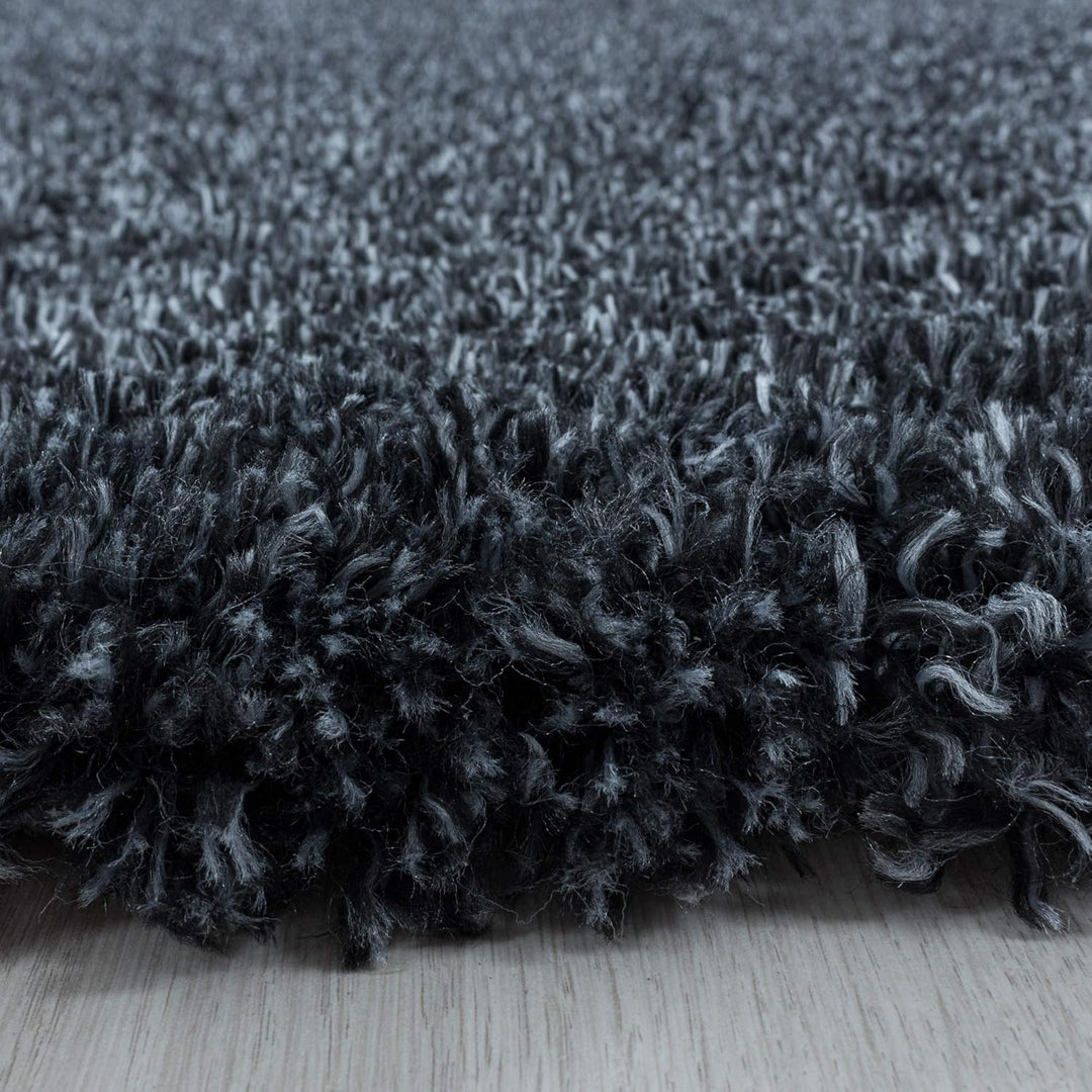 Hochflor Teppich Wohnzimmer Einfarbig Schlafzimmer Esszimmer Flur Läufer Unicolor &amp; Einfarbig Weich