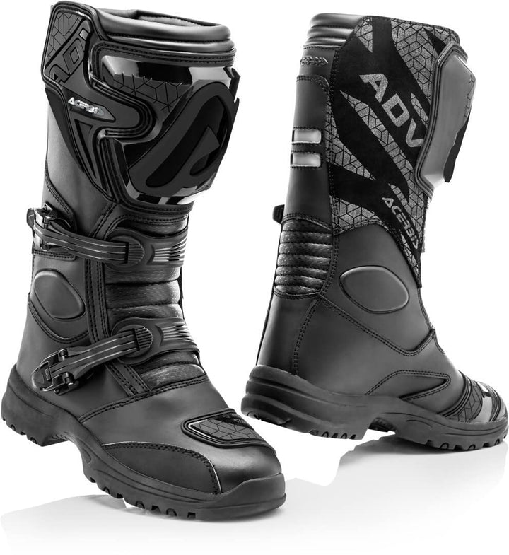 Acerbis Herren Stivale X-stradhu Stiefel 46 EU Schwarz, 46 EU Schwarz