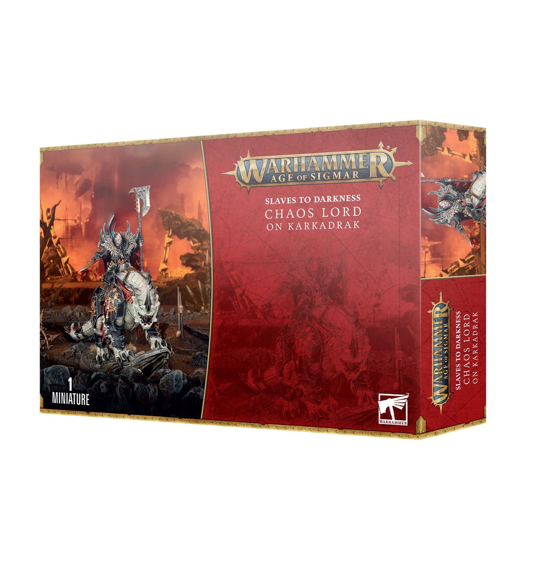 Games Workshop - Warhammer - Zeitalter von Sigmar - Sklaven der Dunkelheit: Chaossherr auf Karkadrak