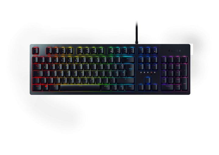 Razer Huntsman (Purple Switch) - Gaming Tastatur mit opto-mechanischen Schaltern (Tastenstabilisator