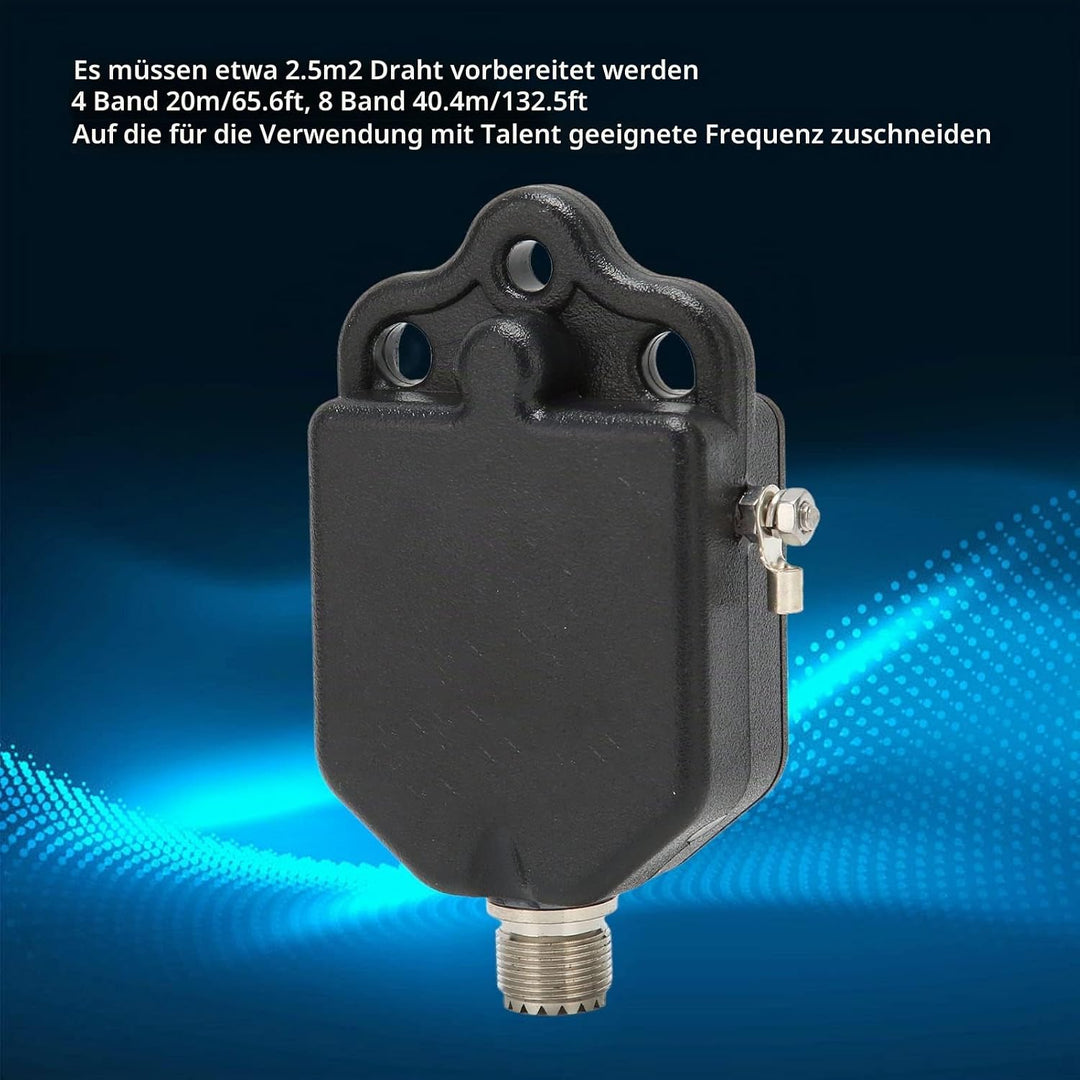 Endgespeiste Antenne Kompakt, 1:64 Balun, 1–30 MHz, SSB Weniger 100 W, FT8/FM/AM/FSK Weniger 60 W