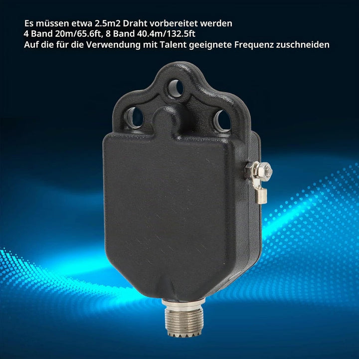 Endgespeiste Antenne Kompakt, 1:64 Balun, 1–30 MHz, SSB Weniger 100 W, FT8/FM/AM/FSK Weniger 60 W