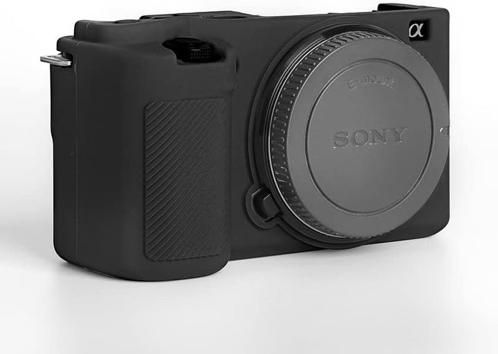 MUZIRI KINOKOO ZVE10 Hülle, Silikon-Schutzhülle, kompatibel mit Sony ZVE10/ZV-E10 Kamera, leicht, we