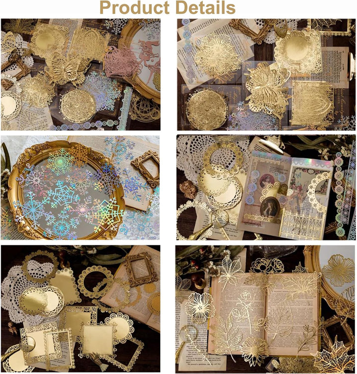 Scrapbooking Spitze Papier 40 Stücke Dekoratives Spitzenpapier Hohle Spitze Spitzenmuster für Scrapb