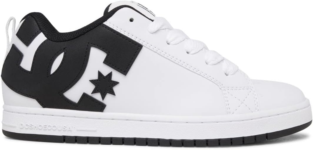 DC COURT GRAFFIK Unisex-Erwachsene Sneakers 41 EU Wt Blk Blk, 41 EU Wt Blk Blk