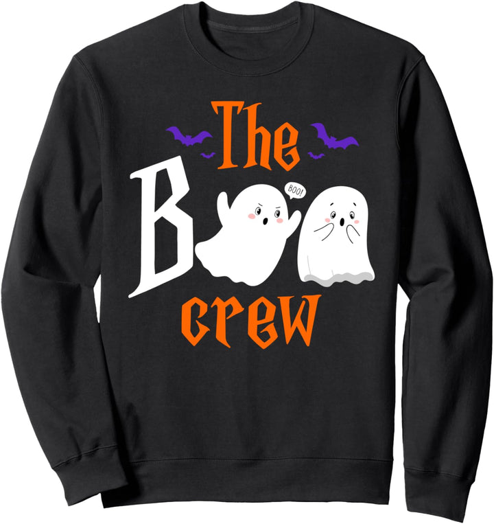Das Boo Crew Shirt Halloween-Geister Süsses oder Saures Outfit Sweatshirt