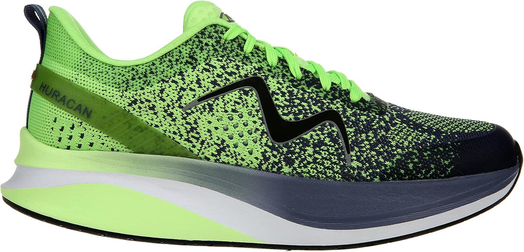 MBT Herren Huracan-3000 Lace Up M Sneaker 42 EU Grün Lime Grn Blue Indigo, 42 EU Grün Lime Grn Blue