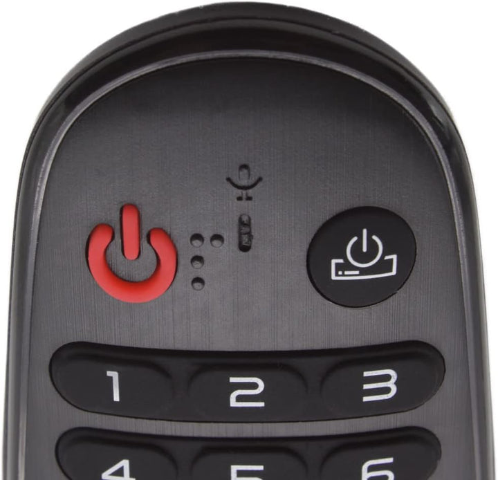 azurano Universal Fernbedienung für LG Magic Remote AN-MR20GA, AN-MR19BA, AN-MR18BA mit Maus & Sprac