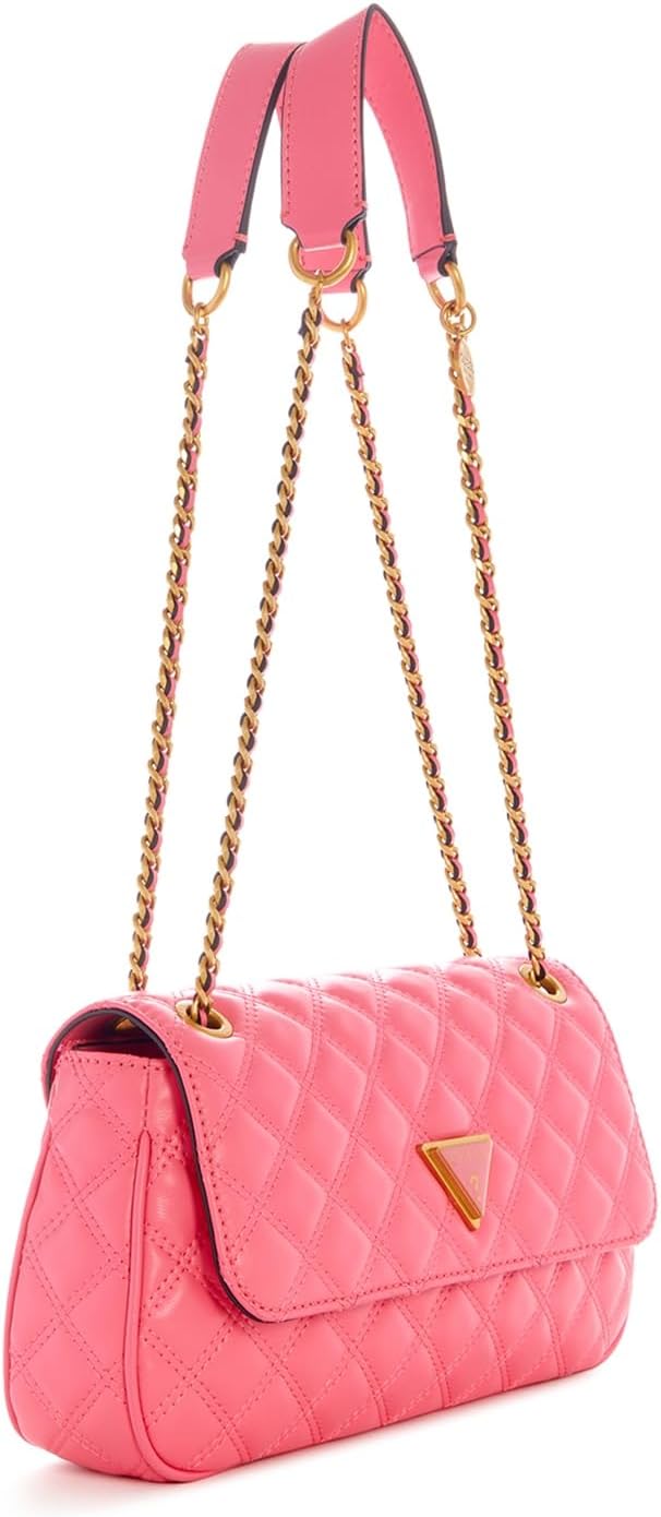 GUESS Damen Giully Umwandelbare Klappe Crossbody, Flap Wassermelone, Wassermelone