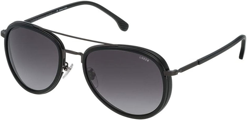 Lozza Unisex S0353757 Sonnenbrille, braun, 56 mm