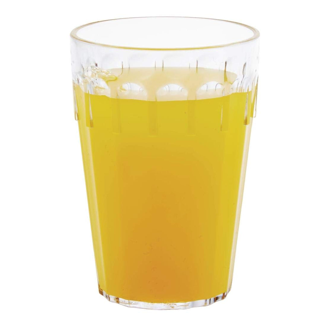 Olympia Kristallon Plastikbecher 254ml (12Stk) – Stapelbar K577