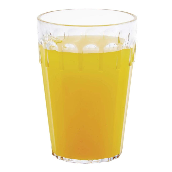 Olympia Kristallon Plastikbecher 254ml (12Stk) – Stapelbar K577