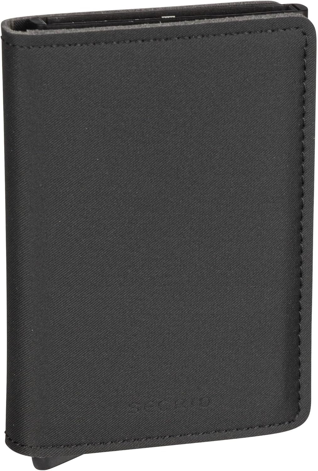 Secrid Unisex-Erwachsene Slimwallet Yard Black Reisezubehör-Brieftasche, Talla única