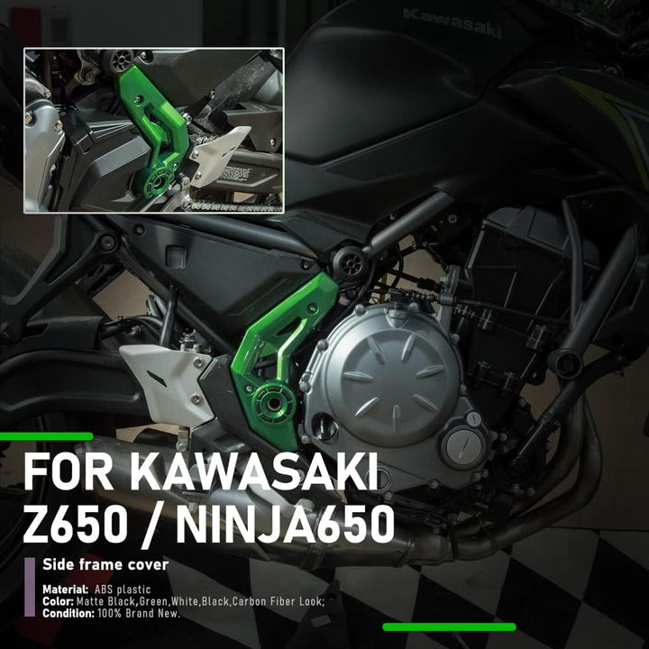 Lorababer Motorrad Z 650 Z-650 Links Rechts Haltbarer Rahmen Seitenabdeckung Verkleidungsplatte Verk
