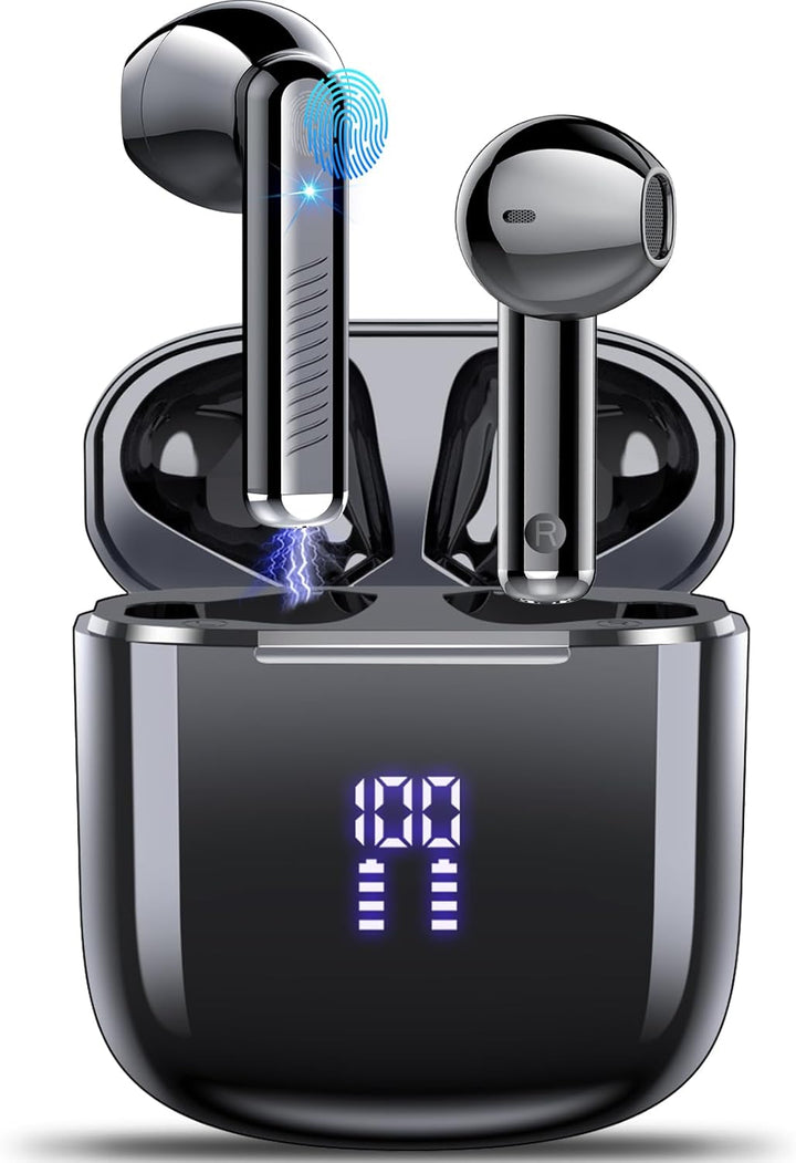 OYIB Bluetooth Kopfhörer, 2024 In Ear Kopfhörer Kabellos Bluetooth 5.3 Kopfhörer mit ENC Mic, 25 Std