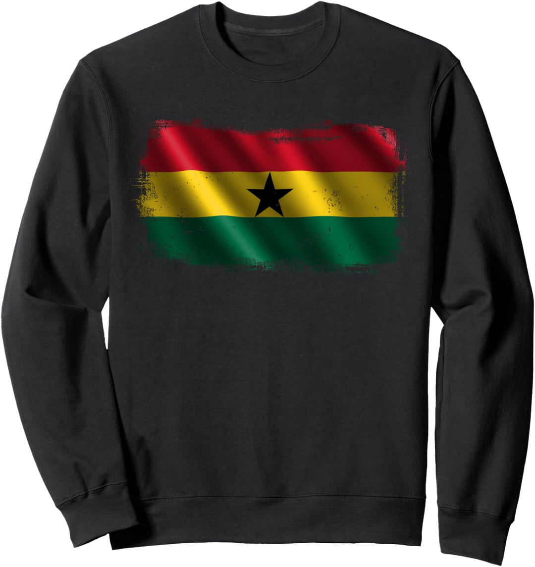Ghana Ghanaische Nationalflagge Sweatshirt