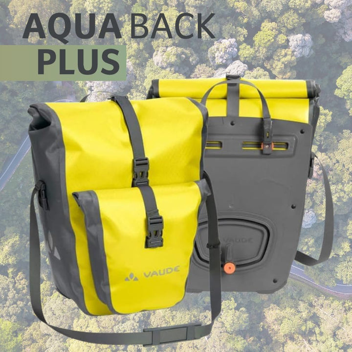 VAUDE Aqua Back Plus - Fahrradtasche - 2 Hinterradtaschen (2x24L) - wasserdicht - Made in Germany ca