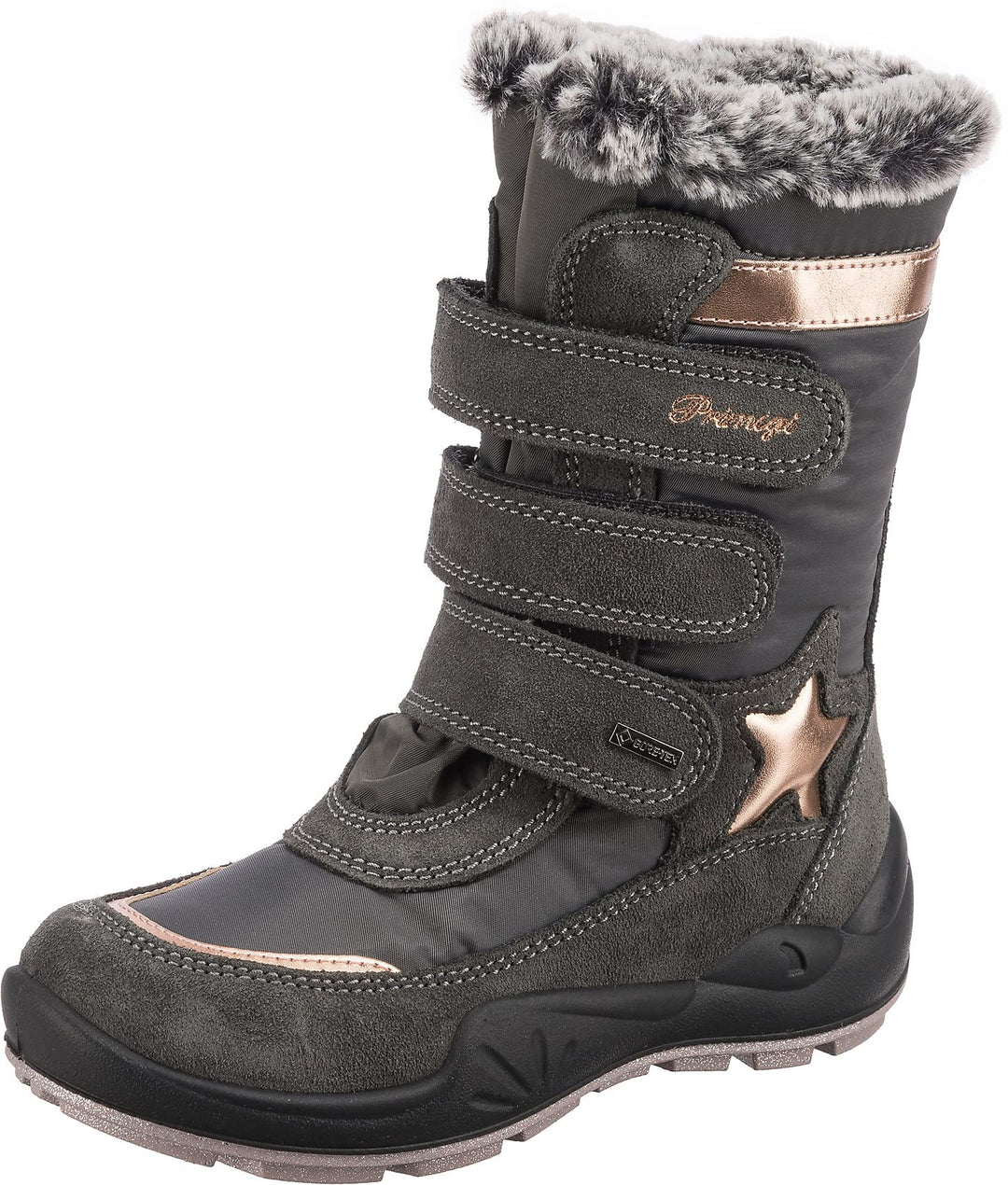 PRIMIGI Mädchen Girl Winger GtxSnow Boot 27 EU Grau, 27 EU Grau
