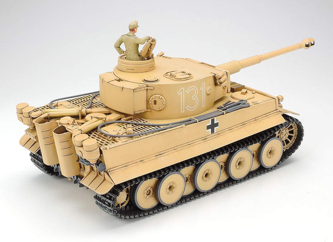 Tamiya 300035227 - 1:35 WWII Tiger I Initial/Frühe Produktion, Miniaturfahrzeuge