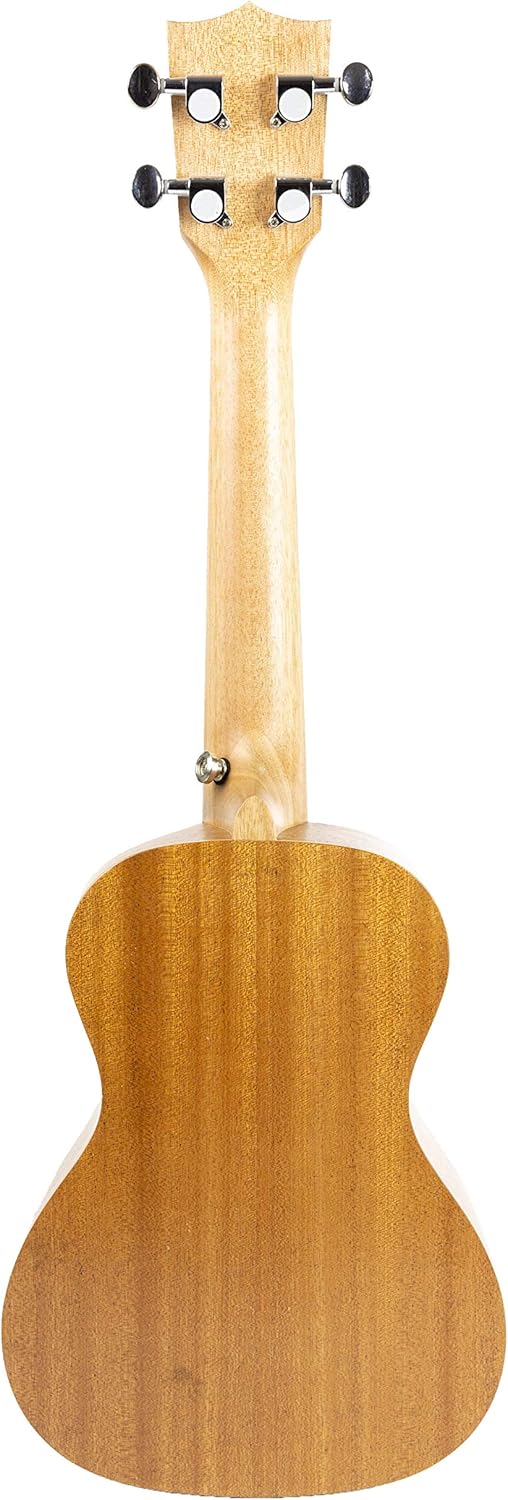 Martin Smith Premium Tenor-Ukulele mit Stimmgerät, gepolsterter Tasche und Aquila Ersatzsaiten, Teno