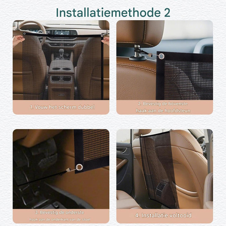 Hunde Netz Für Auto,Fahrzeug Sicherheit Rücksitz Separator Netz,Auto Trenner für Hunde | Für Pick-Up