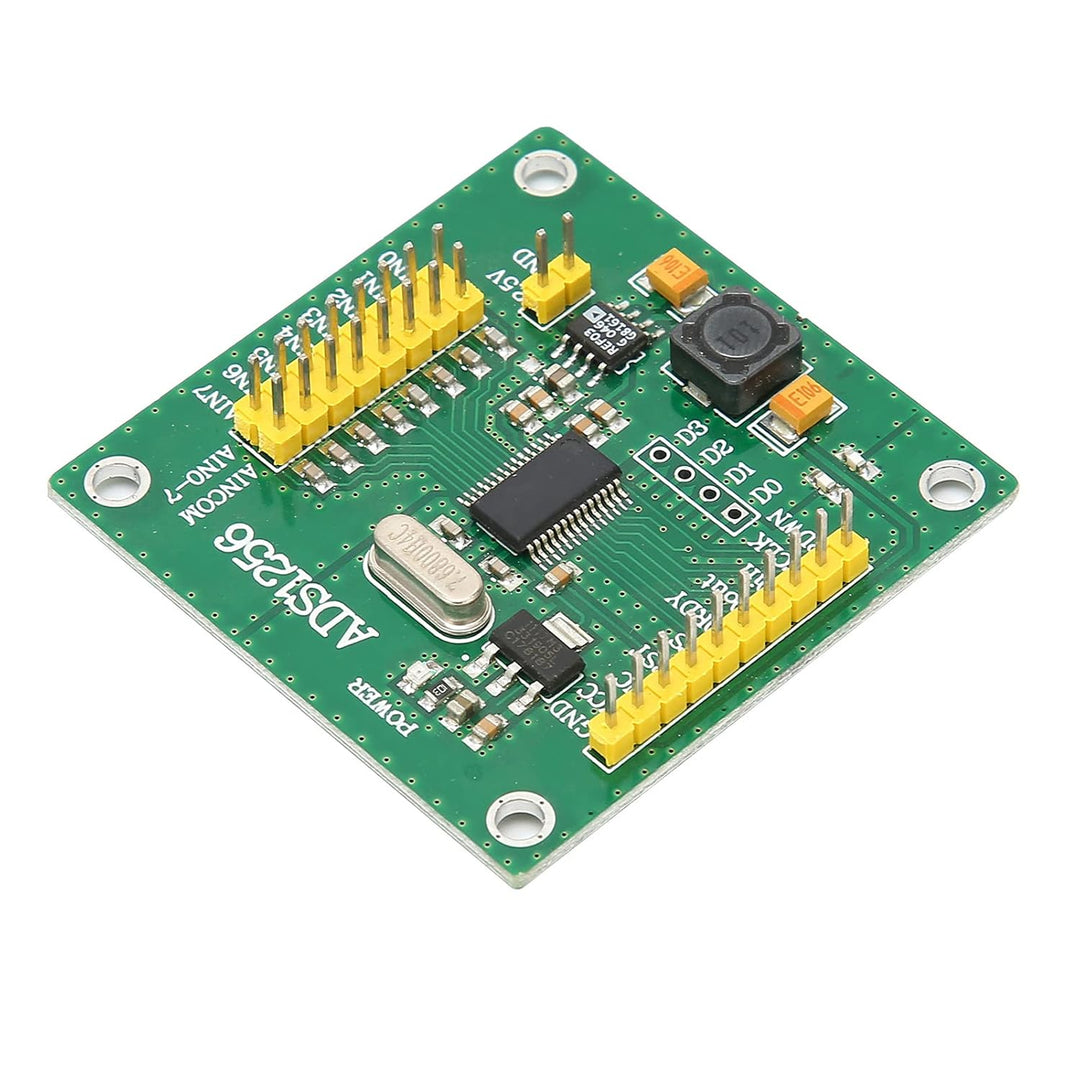 Eujgoov Analog-Digital-Wandlermodul 24 Bit 8 Kanal Hochgenaues ADC-Erfassungsdatenerfassungsmodul AD