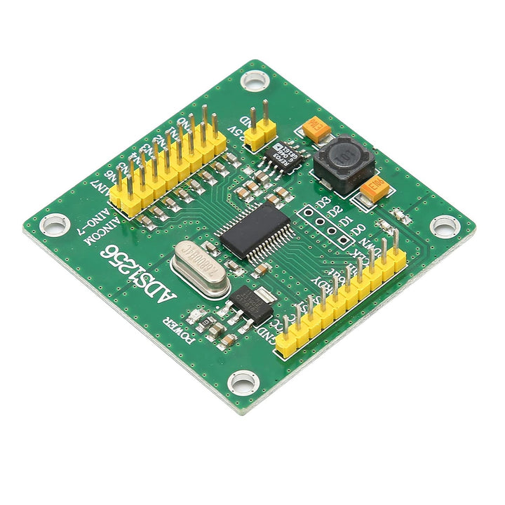 Eujgoov Analog-Digital-Wandlermodul 24 Bit 8 Kanal Hochgenaues ADC-Erfassungsdatenerfassungsmodul AD