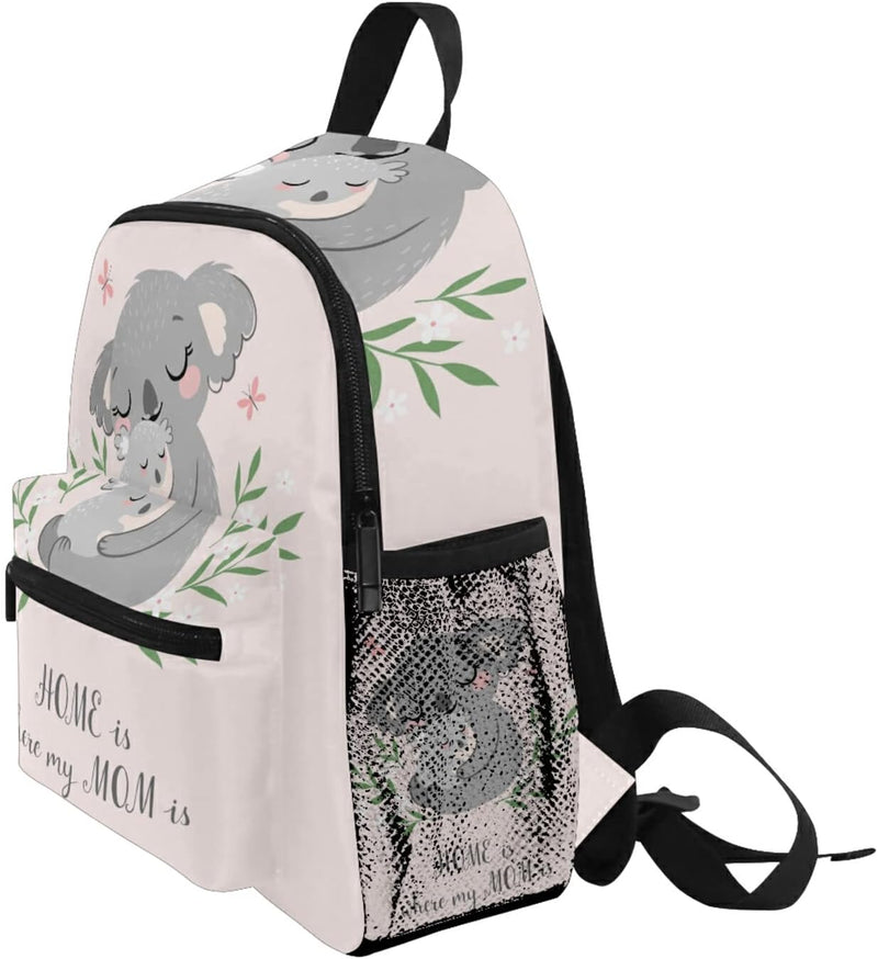 Kinderrucksack Cute Koala MOM und Baby Kindergarten Vorschule Tasche für Kleinkind Mädchen Jungen