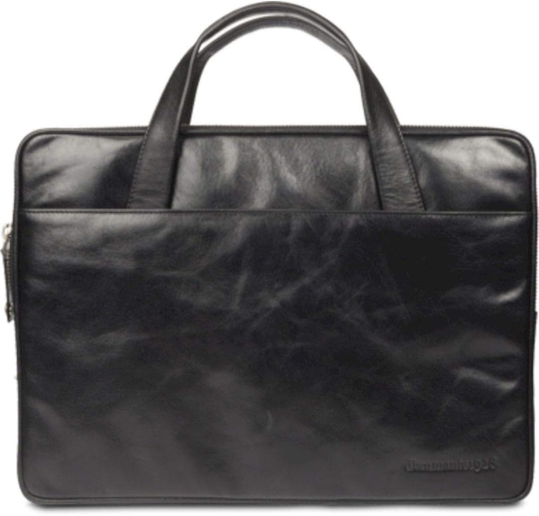 dbramante1928 - Silkeborg Laptoptasche für Damen und Herren - Tasche mit zwei strukturierten Ledergr